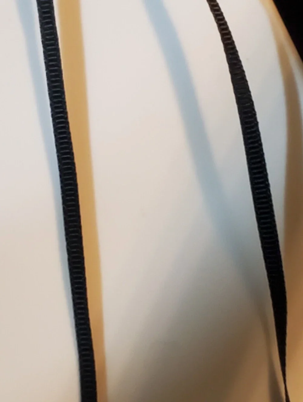 Gold Accent Black Crossbody Strap for Women